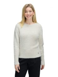 BETTY & CO Sweter w kolorze kremowym rozmiar: 38. Brązowe swetry klasyczne damskie Betty & Co., bez kołnierzyka. Za 164.95 zł.