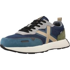 Buty MUNICH 8907108M XEMINE 108 Niebieski. Niebieskie buty trekkingowe męskie munich, z tkaniny, bez zapięcia, na fitness i siłownię. Za 467.99 zł.