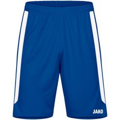Szorty Jako Power. Niebieskie szorty damskie Jako, bez wzorów, z materiału, sportowe. Za 165.50 zł.
