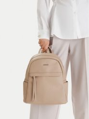 Lasocki Plecak CEO-LSK-L-007-07 Beżowy. Brązowe plecaki damskie Lasocki, bez wzorów. Za 199.99 zł.