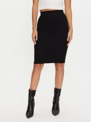 Guess Spódnica ołówkowa Isabella W4BD52 Z3HP2 Czarny Slim Fit. Czarne spódniczki damskie Guess, xl, z aplikacjami, z wiskozy, ołówkowe. Za 199.99 zł.