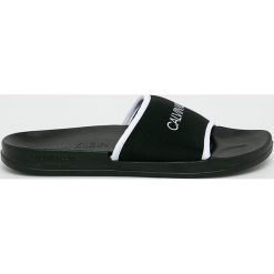 Calvin Klein Underwear - Klapki. Czarne klapki i japonki męskie Calvin Klein Underwear, z materiału. W wyprzedaży za 119.90 zł.