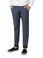 Timezone Spodnie chino "Janno" - Slim fit - w kolorze antracytowym rozmiar: W38/L34. Czarne spodnie materiałowe męskie Timezone, bez wzorów. Za 114.17 zł.