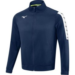 Kurtka Mizuno Nara Track. Niebieskie kurtki męskie Mizuno, m, bez wzorów, z tkaniny, eleganckie, bez kaptura. Za 212.50 zł.