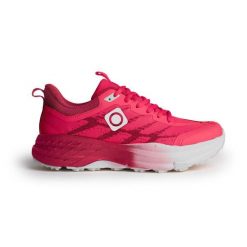 Uniseksowe, wielofunkcyjne buty techniczne DINUBA z 4-milimetrową przyczepnością. Czerwone obuwie trekkingowe damskie IZAS. W wyprzedaży za 269.52 zł.