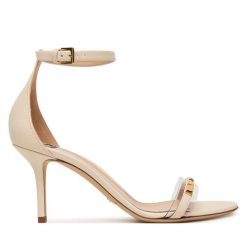 Sandały Elisabetta Franchi. Sandały damskie Elisabetta Franchi, bez wzorów, bez obcasa, na szpilce. Za 2,729.00 zł.