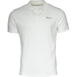 Pepe Jeans koszulka polo męska Arthur, L, biały. Białe koszulki polo męskie Pepe Jeans, l, bez wzorów, z jeansu, bez ramiączek. W wyprzedaży za 251.00 zł.
