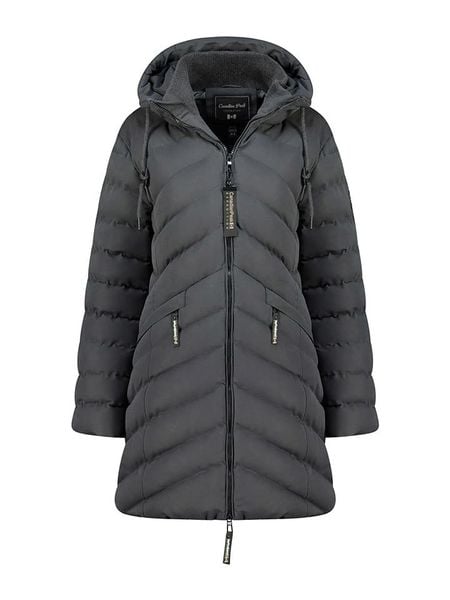 Canadian Peak Płaszcz zimowy "Clarisseak" w kolorze szarym rozmiar: L. Szare płaszcze damskie Canadian Peak, na zimę, l, bez wzorów, z puchu. Za 244.22 zł.