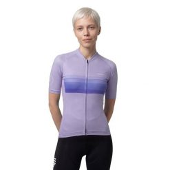 Damska ultralekka koszulka rowerowa Kolarstwo Siroko M3-W NRC Purple. Fioletowe topy sportowe damskie SIROKO, l, bez wzorów, z elastanu, bez ramiączek. Za 254.00 zł.