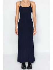 Trendyol Sukienka w kolorze granatowym rozmiar: S. Niebieskie sukienki damskie Trendyol, s, bez wzorów, bez kołnierzyka, bez ramiączek, maxi. Za 63.45 zł.