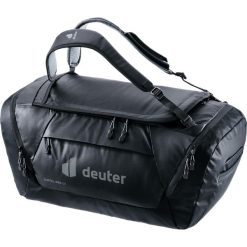 Torba podróżna Deuter Duffel Pro 60. Czarne torebki klasyczne damskie Deuter, bez wzorów, bez dodatków. Za 529.99 zł.