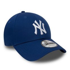 Czapka z daszkiem New Era MLB New York Yankees. Białe czapki męskie New Era, bez wzorów, z bawełny, biznesowe. Za 160.50 zł.