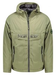 Geographical Norway Parka "Buldozer" w kolorze khaki rozmiar: L. Zielone parki męskie Geographical Norway, l, bez wzorów. Za 355.93 zł.