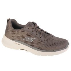 Buty sportowe Sneakersy męskie, Skechers Go Walk 6 Avalo. Brązowe buty sportowe na co dzień męskie Skechers, bez zapięcia, trekkingowe. Za 269.99 zł.