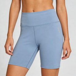Krótkie legginsy Softee Session Azul Acero. Niebieskie legginsy damskie Softee, s, bez wzorów, z elastanu. Za 160.99 zł.