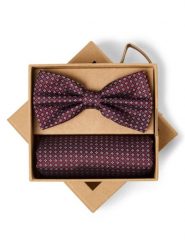 Finshley & Harding London muszka z jedwabną chustką do kieszeni Mężczyźni Jedwab (100%) czerwony, ONE SIZE. Czerwone krawaty i muchy męskie Finshley & Harding London, bez wzorów, z jedwabiu, eleganckie. Za 179.95 zł.