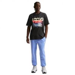 Koszulka sportowa męska Nike II3684045. Niebieskie t-shirty sportowe męskie Nike, m, z bawełny, bez ramiączek. Za 259.99 zł.