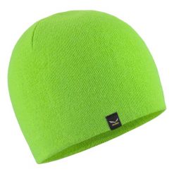 Czapka Zimowa Unisex Salewa Sella Ski. Zielone czapki męskie Salewa, na zimę, bez wzorów. Za 132.77 zł.