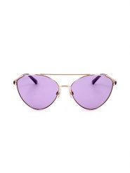 Swarovski Damskie okulary przeciwsłoneczne w kolorze różowozłoto-fioletowym rozmiar: 58. Różowe okulary przeciwsłoneczne damskie Swarovski. Za 244.80 zł.