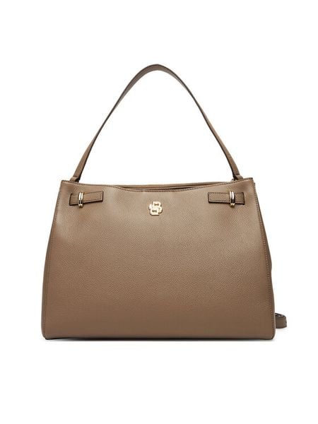 BOSS Torebka Beyond 50547714 Beżowy. Brązowe torebki klasyczne damskie Boss, bez wzorów, ze skóry, bez dodatków. Za 1,059.00 zł.