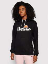 Ellesse Bluza Torices SGS03244 Czarny Loose Fit. Czarne bluzy bez kaptura damskie Ellesse, z bawełny. Za 179.99 zł.