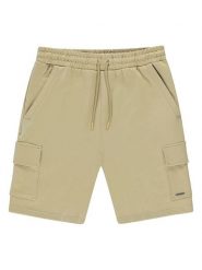 Cars Jeans Bojówki dresowe "Redush" w kolorze beżowym rozmiar: XL. Brązowe szorty męskie Cars-Jeans, bez wzorów, z bawełny. Za 75.34 zł.