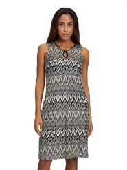 Vera Mont Sukienka w kolorze biało-czarnym rozmiar: 38. Białe sukienki damskie Vera Mont, na co dzień, bez wzorów, bez kołnierzyka, bez ramiączek, midi, proste. Za 173.99 zł.