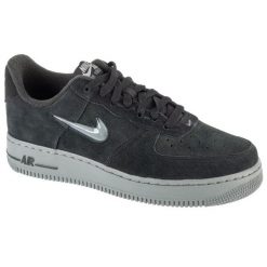 Buty Nike Air Force 1 M HQ3827-002 czarne. Czarne buty sportowe na co dzień męskie z gumy, bez zapięcia, do koszykówki, nike air force. Za 748.91 zł.