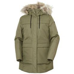 Parka dla kobiet Helly Hansen Coastal. Zielone parki damskie Helly Hansen, na zimę, bez wzorów. W wyprzedaży za 1,031.50 zł.
