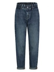 Sublevel Dżinsy - Tapered fit - w kolorze granatowym rozmiar: XL. Niebieskie jeansy damskie Sublevel, z podwyższonym stanem. Za 169.67 zł.