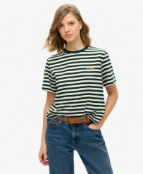 Koszulka jednokolorowa Country Club. Zielone t-shirty damskie Superdry., m, bez wzorów, z bawełny, bez kołnierzyka. Za 127.55 zł.