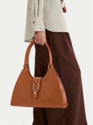 Beverly Hills Polo Club Torebka CEO-BHPC-C-012-09 Brązowy. Brązowe torebki klasyczne damskie Beverly Hills Polo Club, bez wzorów, z materiału, bez dodatków. Za 249.99 zł.