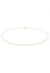 Elli Damski łańcuszek do talii kulka basic boho w srebrze 925 Sterling Silver pozłacany Naszyjniki 1 ct. Szare bikini damskie Elli, bez wzorów. Za 328.99 zł.