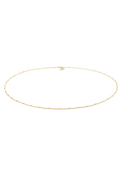 Elli Damski łańcuszek do talii kulka basic boho w srebrze 925 Sterling Silver pozłacany Naszyjniki 1 ct. Szare bikini damskie Elli, pozłacane. Za 328.99 zł.