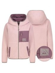 Sublevel Kurtka polarowa w kolorze jagodowo-jasnoróżowym rozmiar: L. Różowe kurtki damskie Sublevel, l, bez wzorów, z polaru, bez kaptura. Za 144.24 zł.