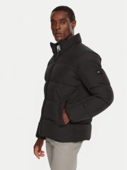 Tommy Hilfiger Kurtka puchowa MW0MW36666 Czarny Regular Fit. Czarne kurtki męskie Tommy Hilfiger, m, bez wzorów, z puchu, bez kaptura. Za 879.99 zł.