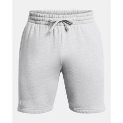 Szorty Under Armour Rival Fleece. Szare szorty męskie Under Armour, s, z bawełny, na fitness i siłownię. Za 149.00 zł.