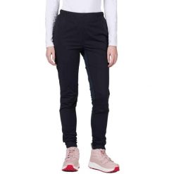 Spodnie narciarskie dla kobiet Rossignol Poursuite. Czarne spodnie dresowe damskie Rossignol, bez wzorów, sportowe. Za 610.00 zł.