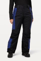 Damskie Spodnie narciarskie element odblaskowy wodoodporne rzep. Czarne spodnie materiałowe damskie Ulla Popken, plus size, z materiału, narciarskie. Za 639.99 zł.