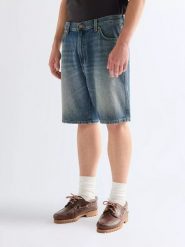 MESKIE SZORTY WRANGLER COWBOY SHORTS DUSK 112378441. Szorty męskie Wrangler, z jeansu, bez kołnierzyka. Za 159.99 zł.