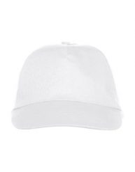 Clique Texas Cap czapka 5-panelowa bawełna biała – white. Białe czapki męskie CLIQUE, bez wzorów, z bawełny. Za 77.89 zł.