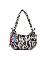 Tommy Jeans Torebka Tjw Icon Charms Zebra Shlder Bag AW0AW18882 Biały. Białe torebki klasyczne damskie Tommy Jeans, bez wzorów, z jeansu, bez dodatków. Za 369.99 zł.