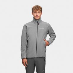 Bluza polarowa turystyczna męska Alpinus Antelao. Czarne bluzy bez kaptura męskie Alpinus, m, z polaru. Za 399.00 zł.