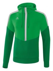 Erima Bluza "Squad" w kolorze zielonym rozmiar: M. Zielone bluzy z kapturem męskie Erima, m. Za 83.03 zł.