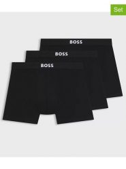 Hugo Boss Underwear Bokserki (3 pary) w kolorze czarnym rozmiar: XXL. Czarne bokserki męskie Hugo Boss Underwear, bez wzorów. Za 140.20 zł.