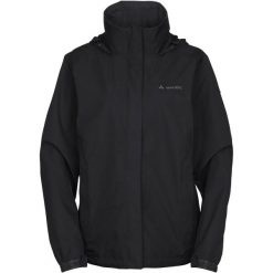 Damska kurtka wodoodporna VAUDE Escape Light. Czarne kurtki damskie Vaude, s, bez kaptura. Za 489.00 zł.