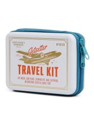 Gentlemen's Hardware 6-częściowy zestaw podróżny "The Jet Setter" w kolorze białym rozmiar: onesize. Białe walizki męskie Gentlemen's Hardware, bez wzorów, z mikrofibry, małe. Za 52.99 zł.