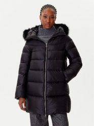 Hetregó Płaszcz zimowy Hanna 8P602F 25WD02 Czarny Regular Fit. Czarne płaszcze damskie HETREGO, na zimę, bez wzorów, z syntetyku. Za 1,669.00 zł.