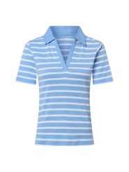 Brookshire koszulka polo Kobiety Bawełna niebieski, M. Niebieskie topy sportowe damskie brookshire, m, bez wzorów, z bawełny, bez ramiączek. Za 79.95 zł.