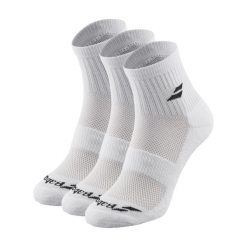 Skarpety Babolat Quarter 3. Białe skarpetki męskie BABOLAT, bez wzorów. Za 62.99 zł.